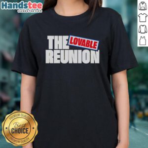 Premium The Lovable Reunion Ladies Tee featuring a stylish design perfect for fans of the beloved series.