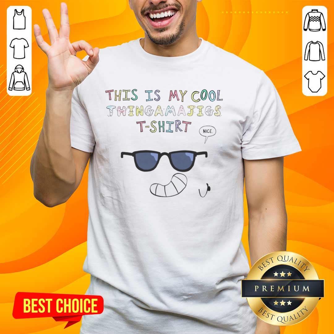 Premium This Is My Cool Thingamajigs T-Shirt featuring a fun graphic design, perfect for casual wear and gifts.