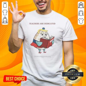 Premium Trump MAGA Teachers 2026 Teacher Appreciation Week T-Shirt, showcasing a patriotic design for dedicated educators.