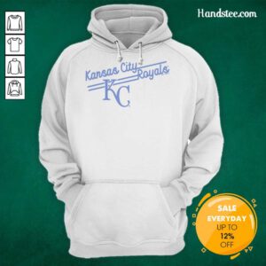 Pretty Kansas City Royals Soft As A Grape hoodie in vibrant blue, showcasing team pride and comfort for fans.