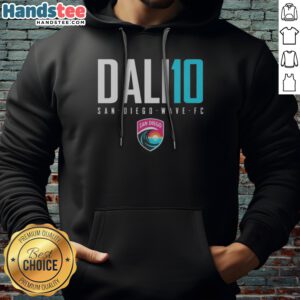 Awesome San Diego Wave FC DALI 10 San Diego Wave FC San Diego Wave FC Hoodie for fans