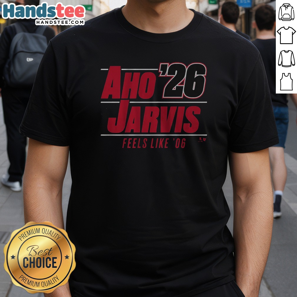 Funny Aho Jarvis '26 Shirt on Classic Shirt Funny Aho Jarvis '26 Shirt shown as a classic shirt preview