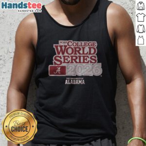Funny Alabama Baseball 2026 College World Series Tank top for fans and players