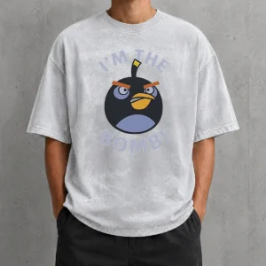 Funny Angry Birds Im The Bomb Washed T-Shirt