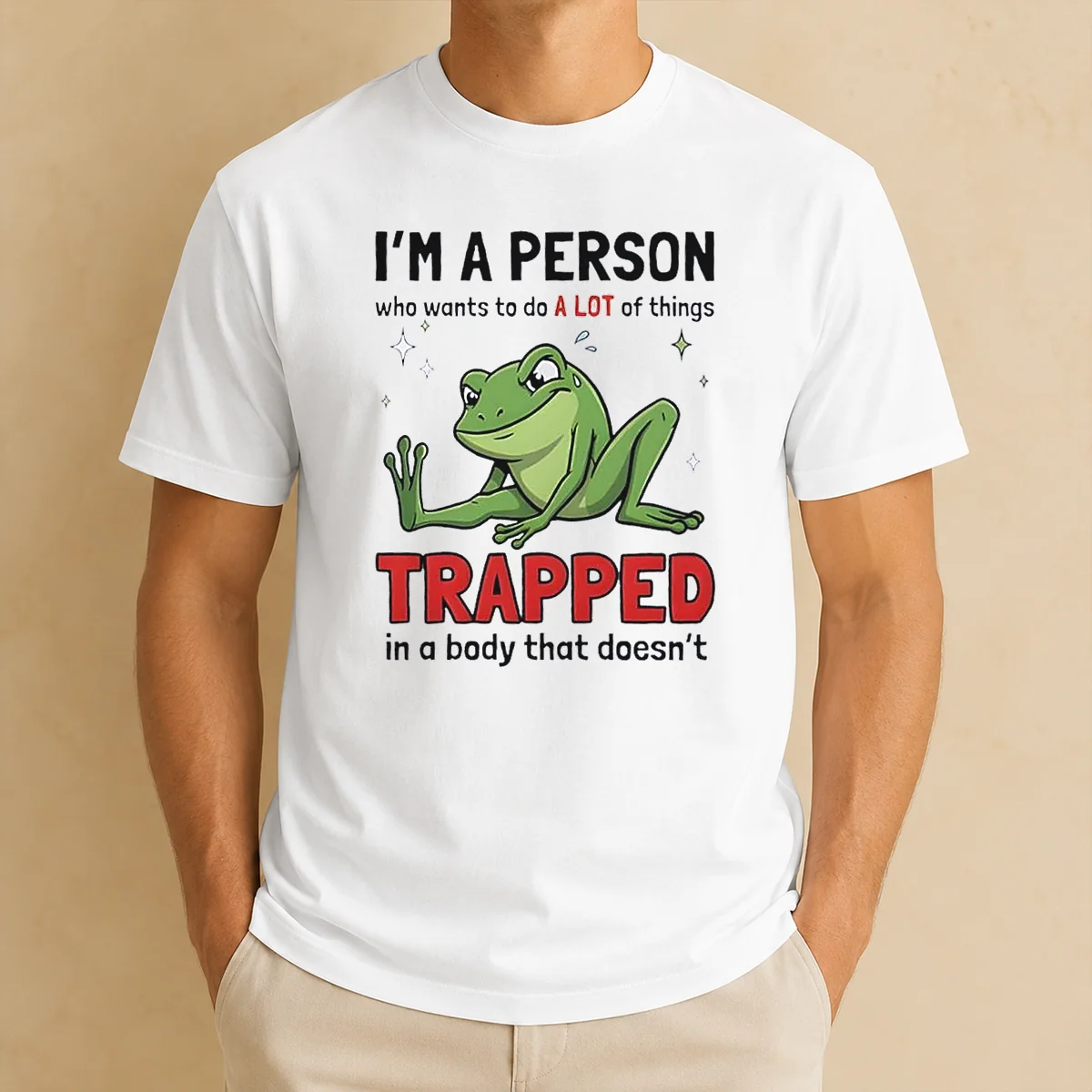 Funny Frog I'M A Person WHO Shirt Funny Frog I'M A Person WHO Shirt