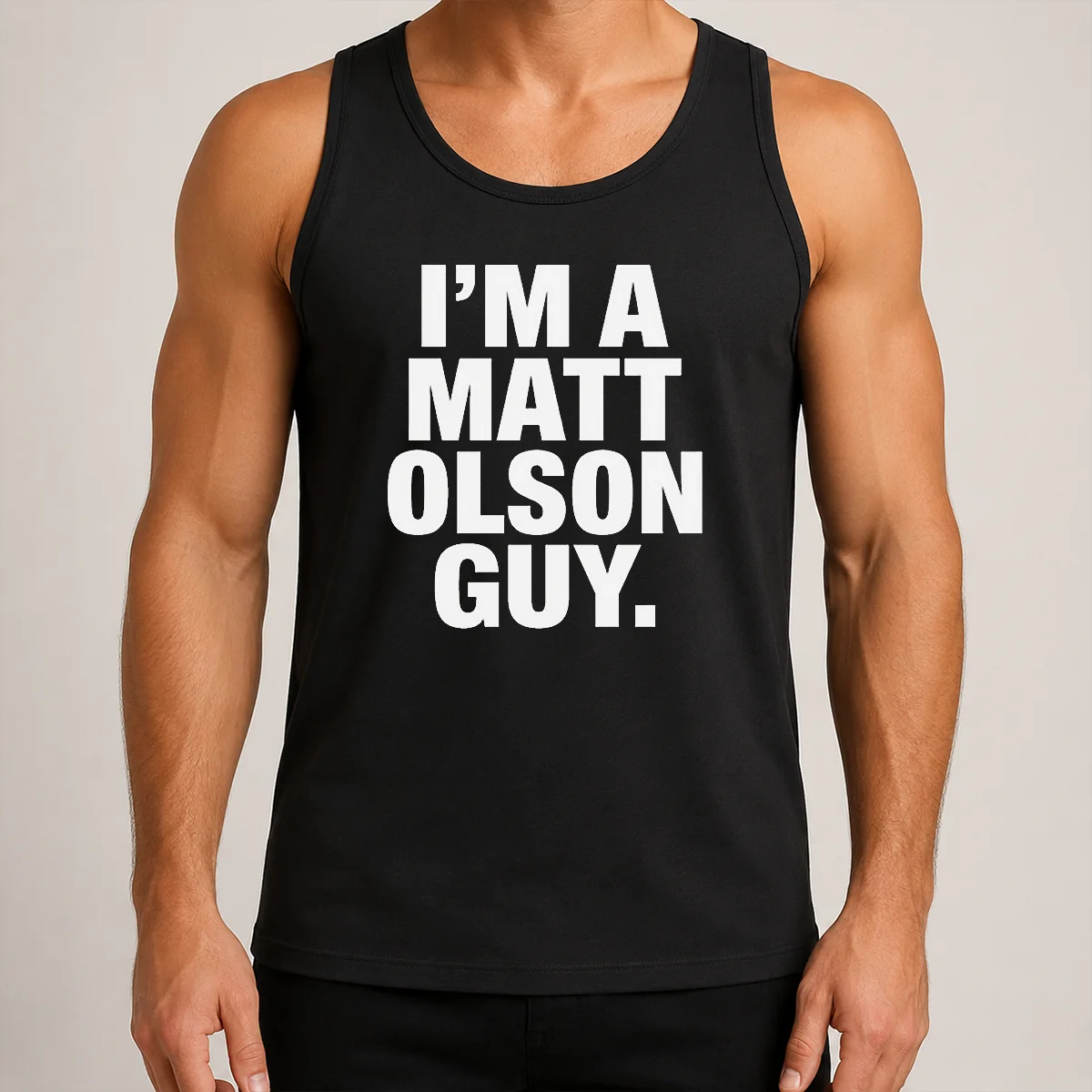 Funny I Am A Matt Olson Guy Tank Top