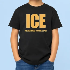 Funny ICE International Coochie Expert Kids T-Shirt