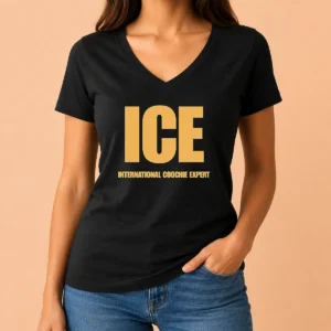 Funny ICE International Coochie Expert V-Neck Shirt