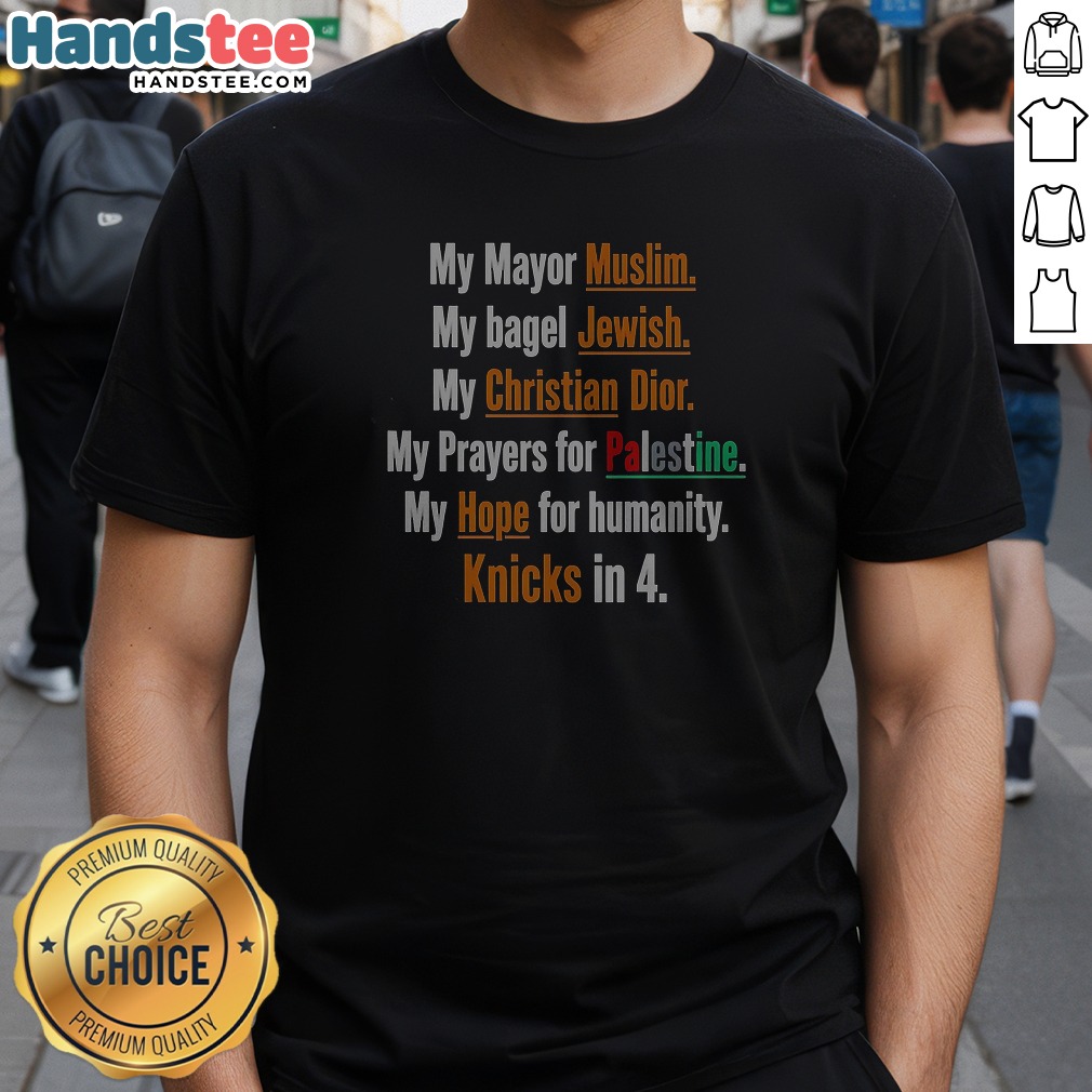 Funny My Mayor Muslim My Bagel Shirt Funny My Mayor Muslim My Bagel Shirt