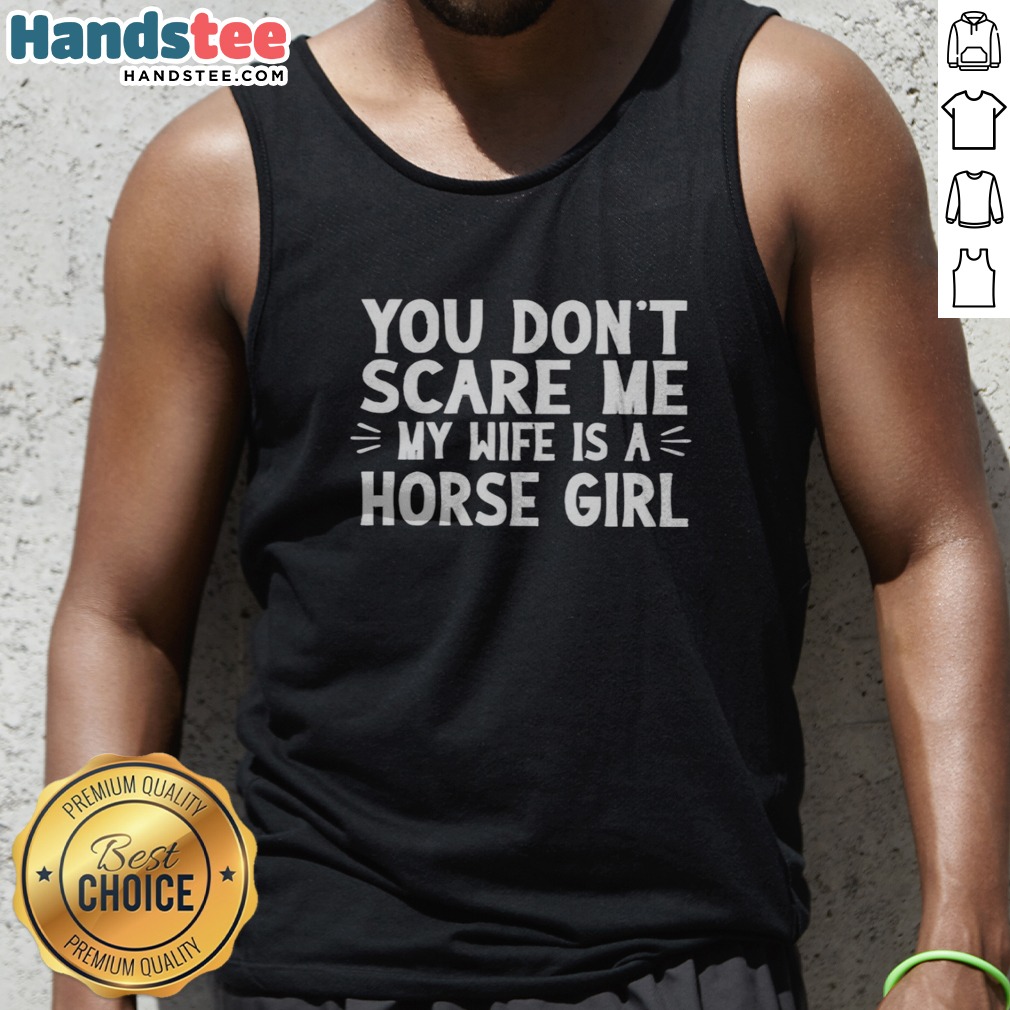 Horse Lover Shirt on Tank Top Horse Lover Shirt shown as a tank top preview