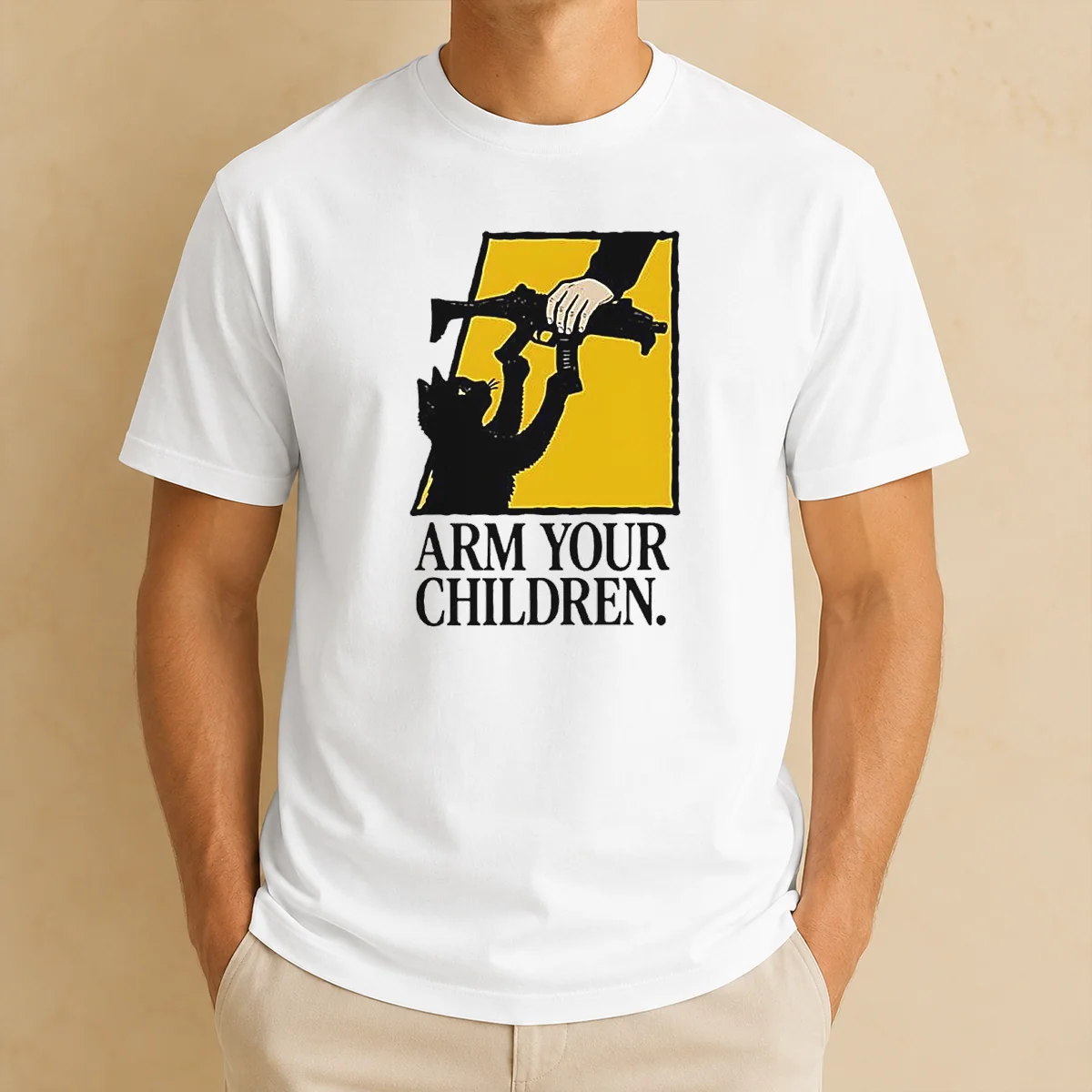 Good Black Cat Holding Submachine Gun Shirt Good Black Cat Holding Submachine Gun Shirt