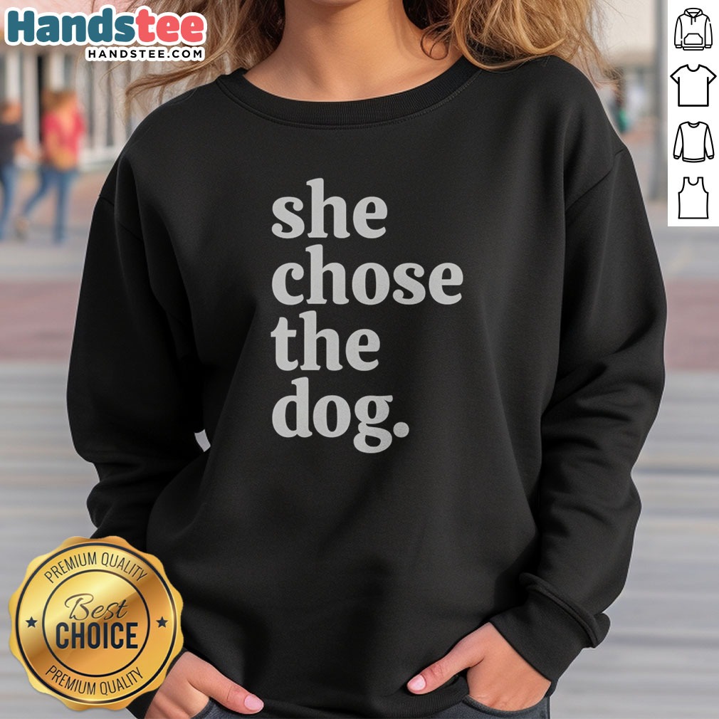 Dog Lover Shirt on Sweatshirt Dog Lover Shirt shown as a sweatshirt preview