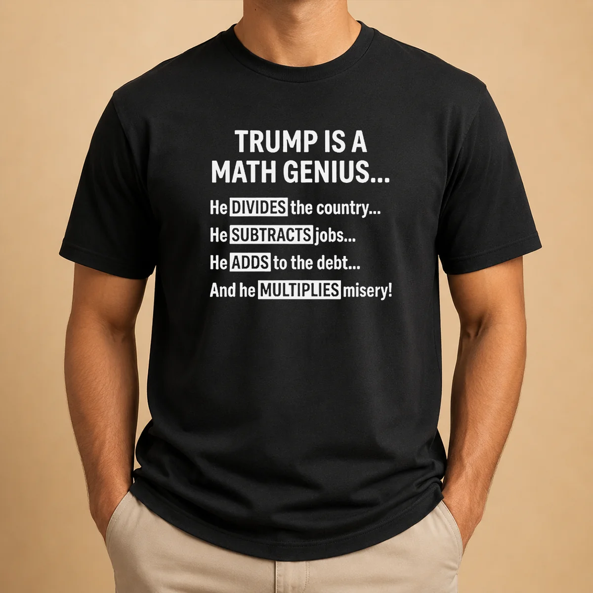 Hot Trump Is A Math Genius Shirt Hot Trump Is A Math Genius Shirt