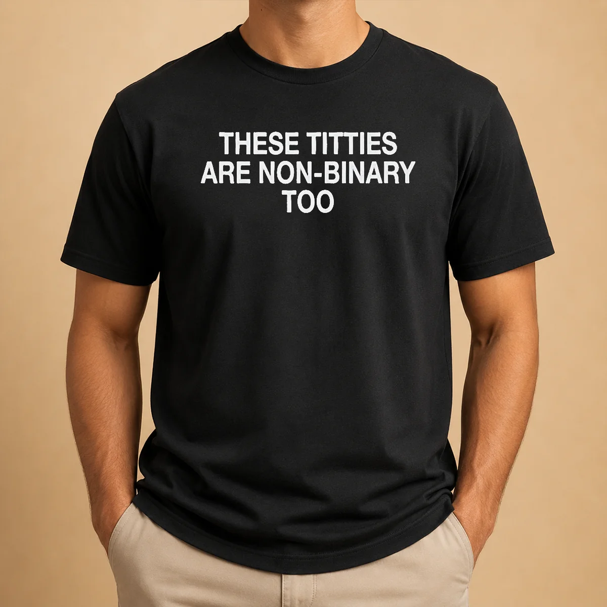 Nice These Titties Are Non Binary Shirt Nice These Titties Are Non Binary Shirt