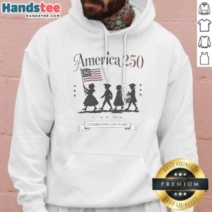 Official America 250th Anniversary Fourth Of July Independence Day 1776 2026 Hoodie