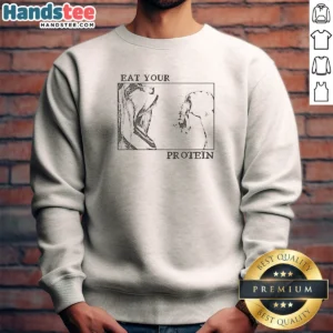 Official Attack On Titan Eat Your Protein Anime Sweatshirt