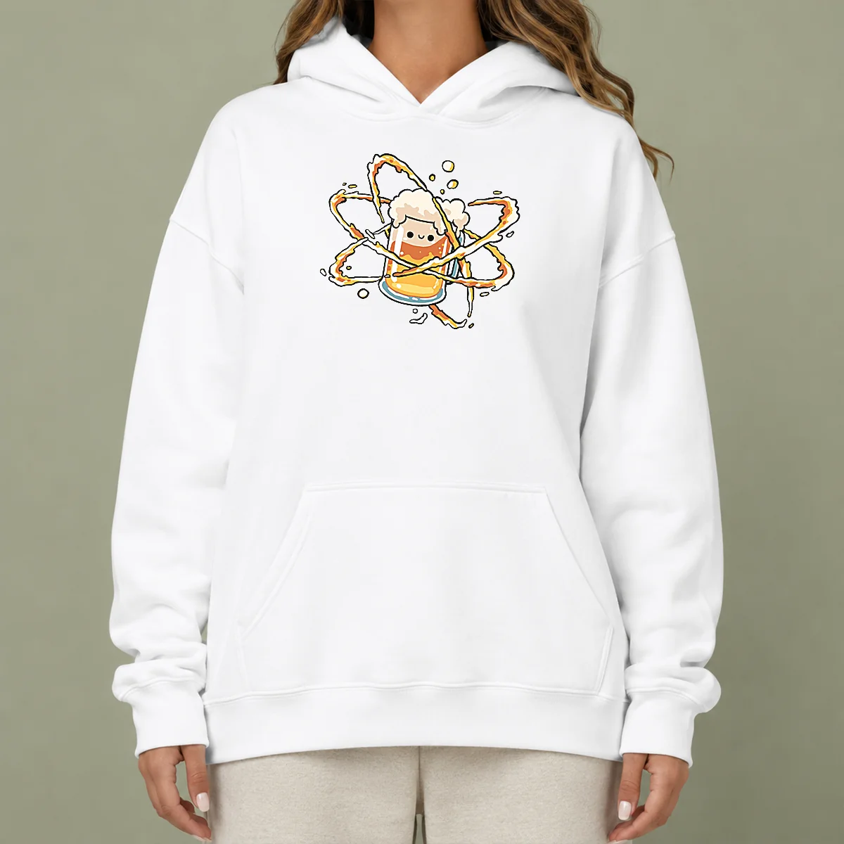 Official Beer Atom Hoodie