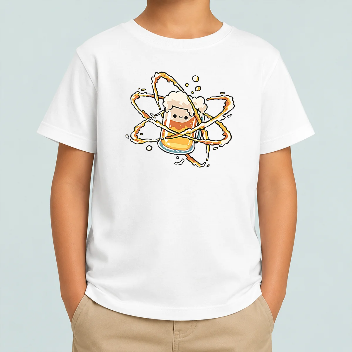 Official Beer Atom Kids T-Shirt