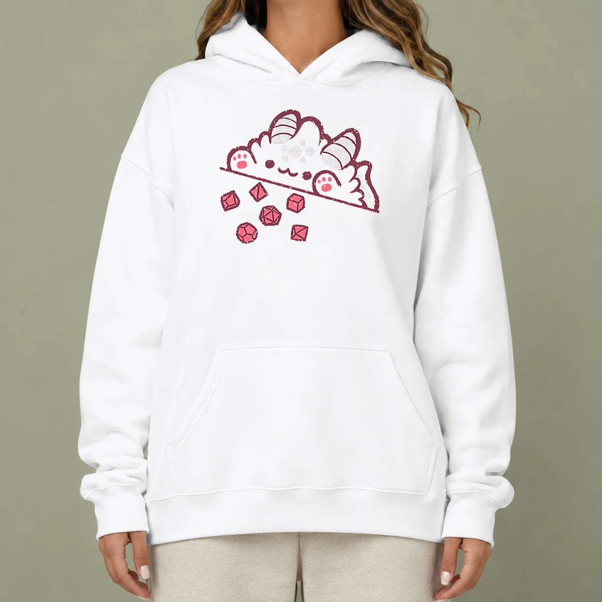 Official Bongo Cat Dnd Hoodie