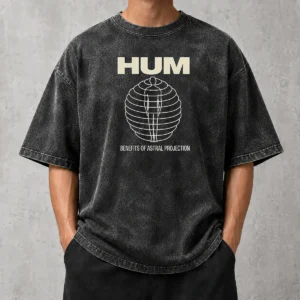 Official Hum Benefits Of Astral Projection Washed T-Shirt