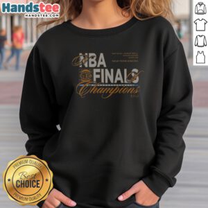 Official NBA Finals Champions New York Knicks Script Logo Sweatshirt