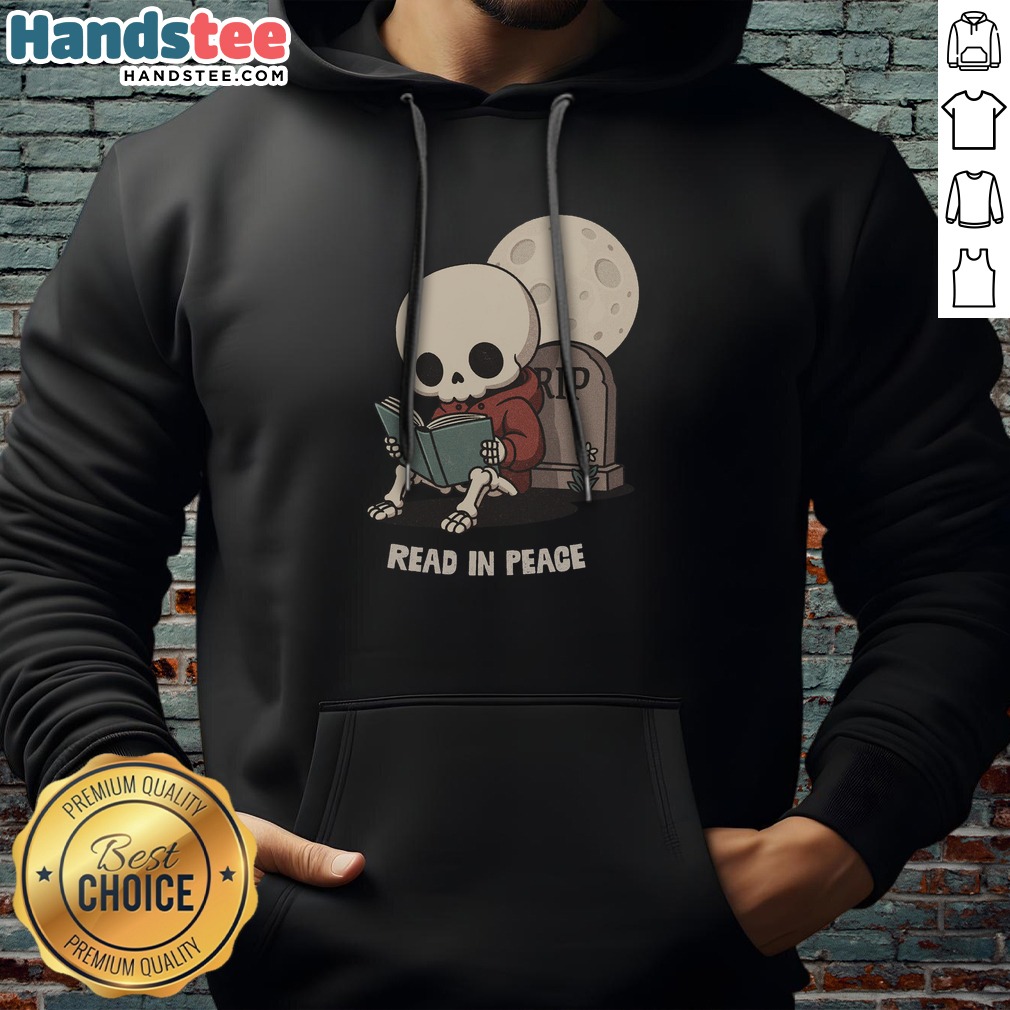 Official RIP Read In Peace Shirt on Hoodie Official RIP Read In Peace Shirt shown as a hoodie preview