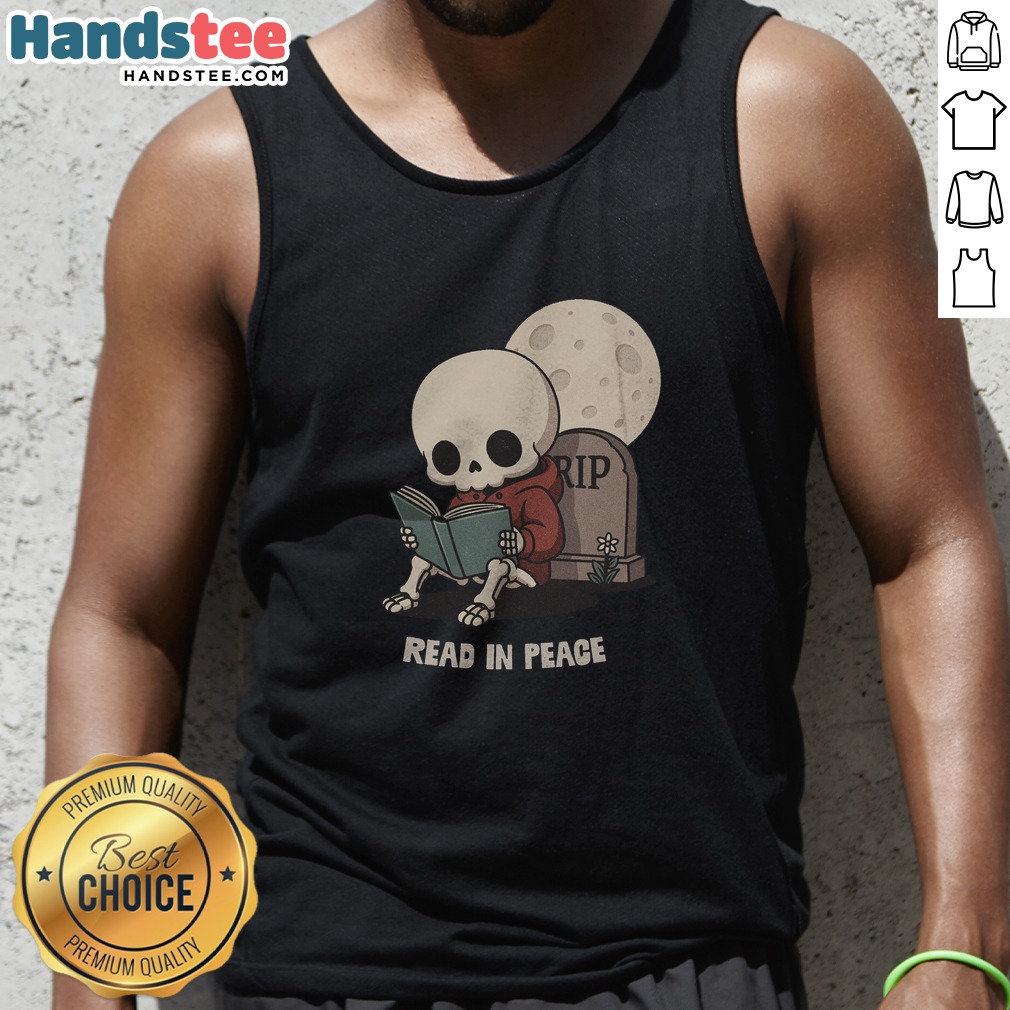 Official RIP Read In Peace Shirt on Tank Top Official RIP Read In Peace Shirt shown as a tank top preview