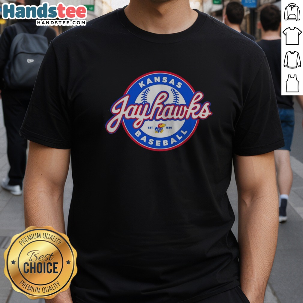 Original Kansas Jayhawks Baseball NCAA Big 12 Est 1880 Shirt on Classic Shirt Original Kansas Jayhawks Baseball NCAA Big 12 Est 1880 Shirt shown as a classic shirt preview
