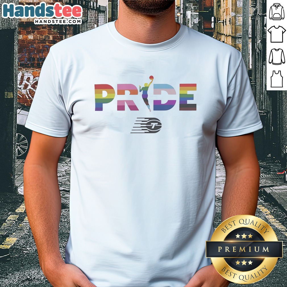 Original Toronto Tempo 2026 WNBA Pride LGBT Pattern Flag Shirt on Classic Shirt Original Toronto Tempo 2026 WNBA Pride LGBT Pattern Flag Shirt shown as a classic shirt preview