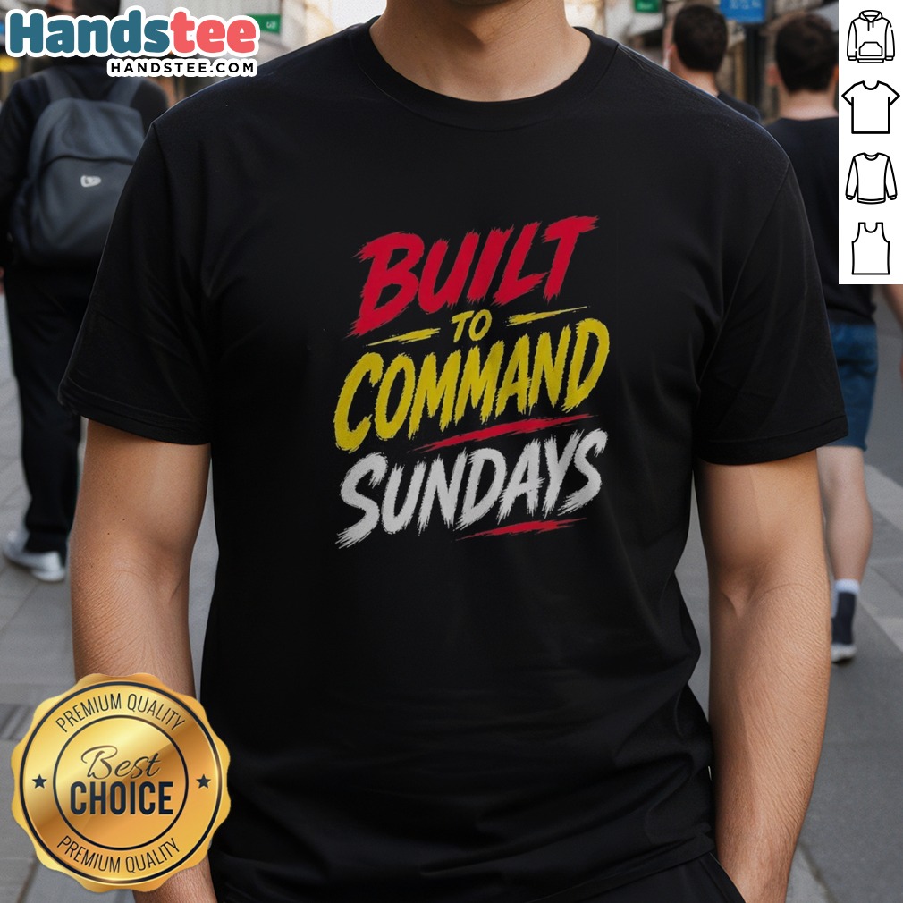 Pretty Built To Command Sundays Shirt on Classic Shirt Pretty Built To Command Sundays Shirt shown as a classic shirt preview