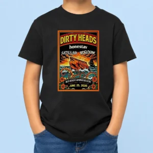 Pretty Dirty Heads Morrison Red Rocks Amphitheatre Jun 25 2026 Poster Kids T-Shirt