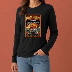 Pretty Dirty Heads Morrison Red Rocks Amphitheatre Jun 25 2026 Poster Long Sleeve Shirt