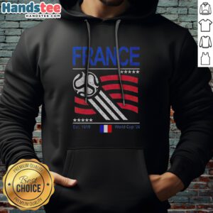 Pretty France National Team Est 1919 World Cup 2026 Soccer Football Fan Hoodie displayed on a neutral background