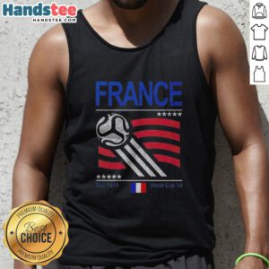 Pretty France National Team Est 1919 World Cup 2026 Soccer Football Fan Tank top in vibrant colors