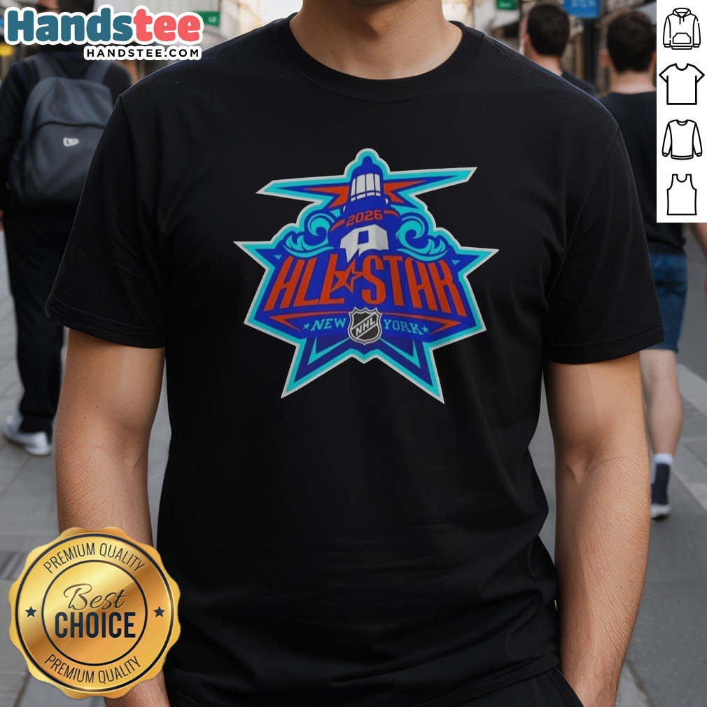 Pretty New York Islanders NHL All Star Weekend 2026 Shirt on Classic Shirt Pretty New York Islanders NHL All Star Weekend 2026 Shirt shown as a classic shirt preview