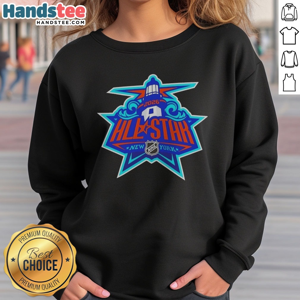 Pretty New York Islanders NHL All Star Weekend 2026 Shirt on Sweatshirt Pretty New York Islanders NHL All Star Weekend 2026 Shirt shown as a sweatshirt preview