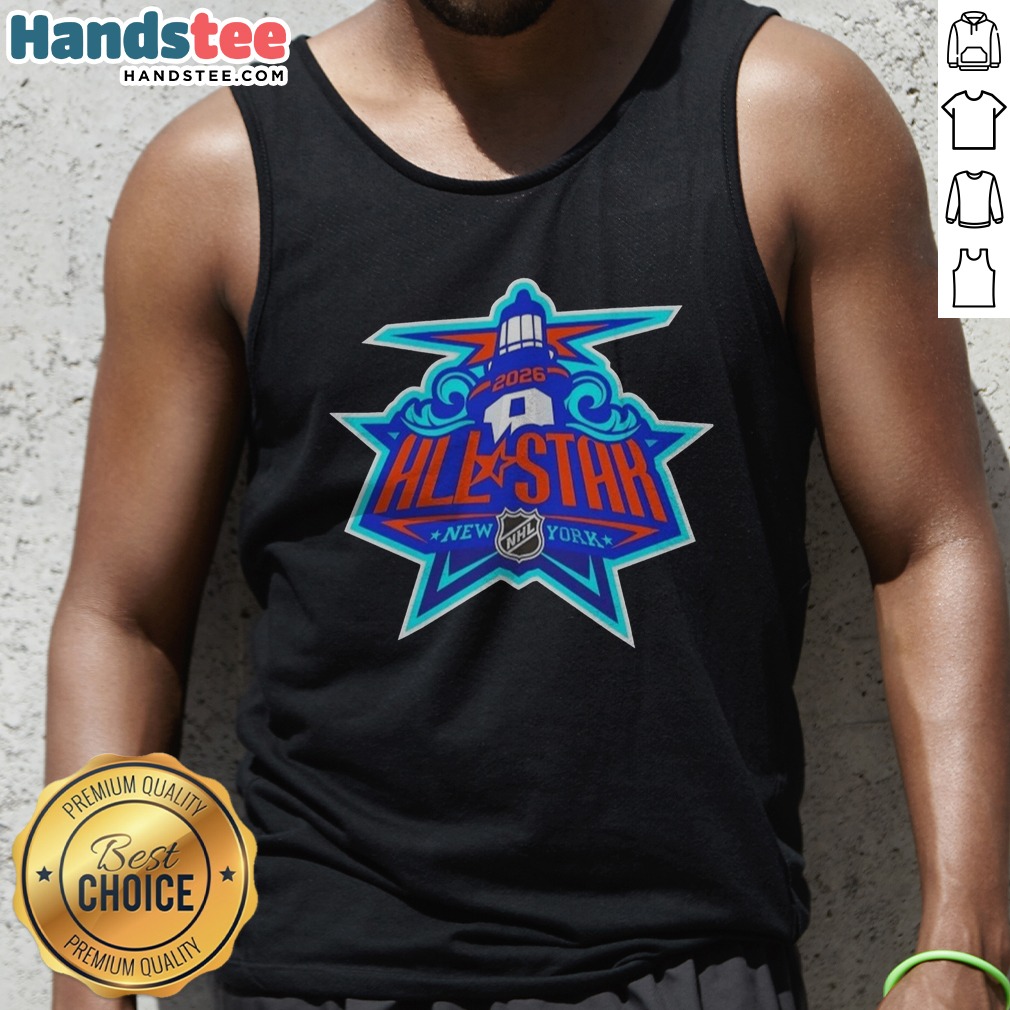 Pretty New York Islanders NHL All Star Weekend 2026 Shirt on Tank Top Pretty New York Islanders NHL All Star Weekend 2026 Shirt shown as a tank top preview