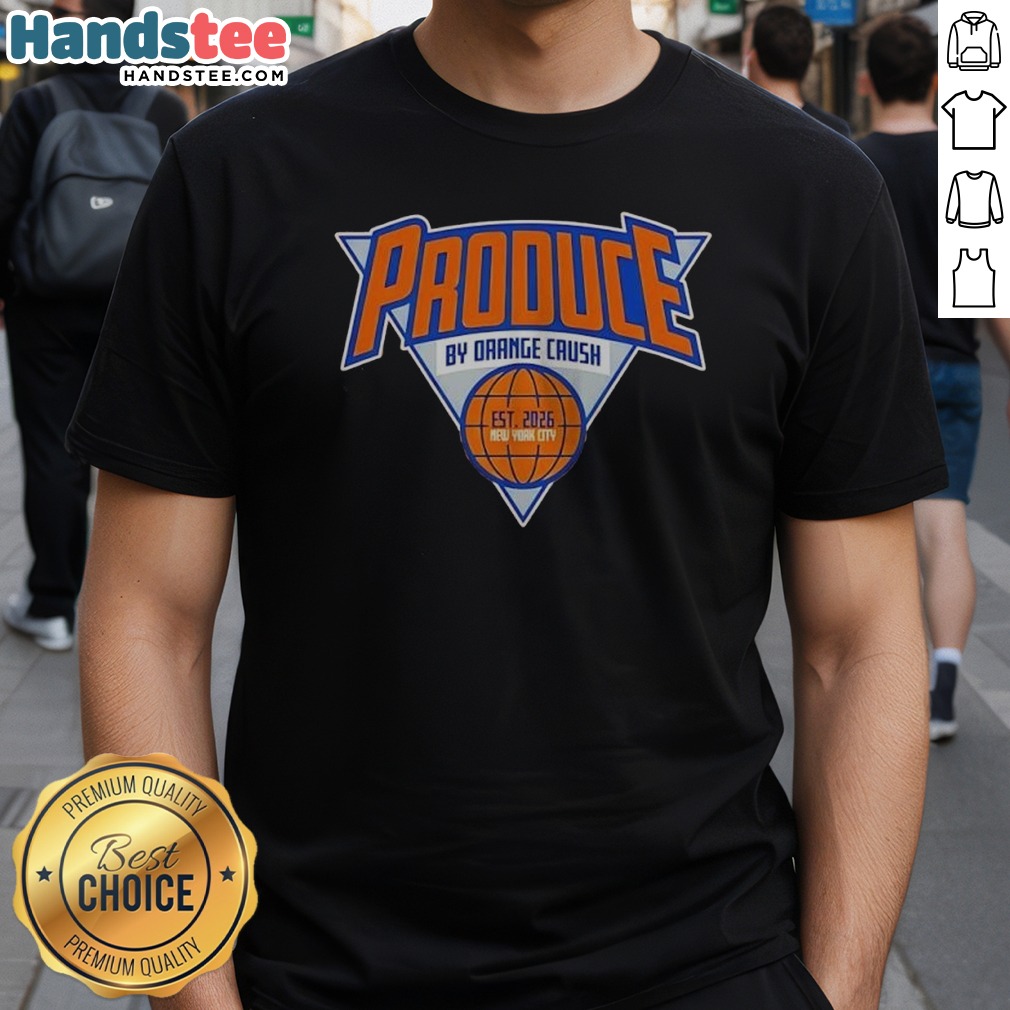 Pretty Produce By Orange Crush New York Knicks Shirt on Classic Shirt Pretty Produce By Orange Crush New York Knicks Shirt shown as a classic shirt preview