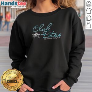 Top Club Estes Utah State Volleyball sweatshirt in charcoal gray with logo on front chest, long-sleeve crewneck