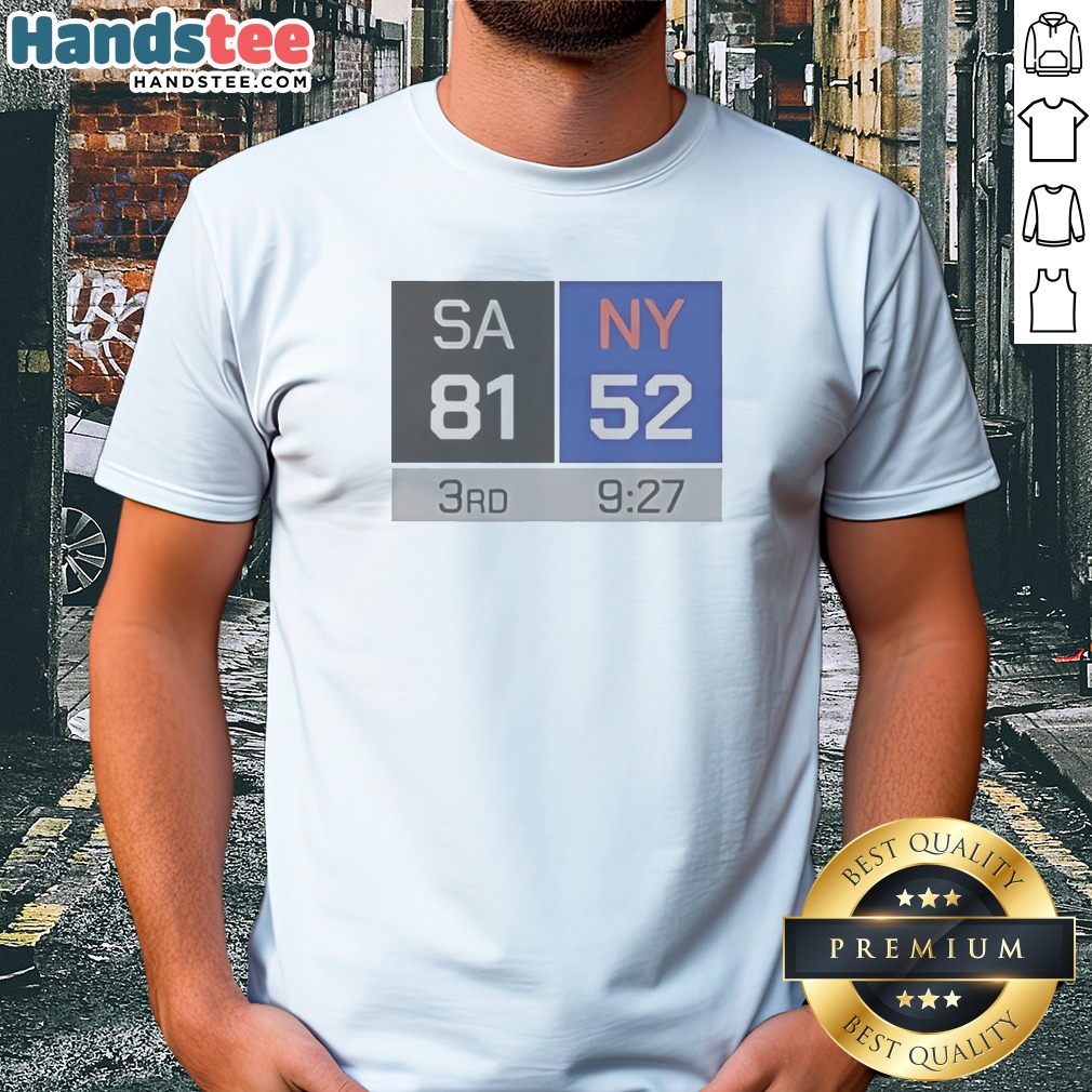 Top SA 81 NY 52 Third Shirt Top SA 81 NY 52 Third Shirt