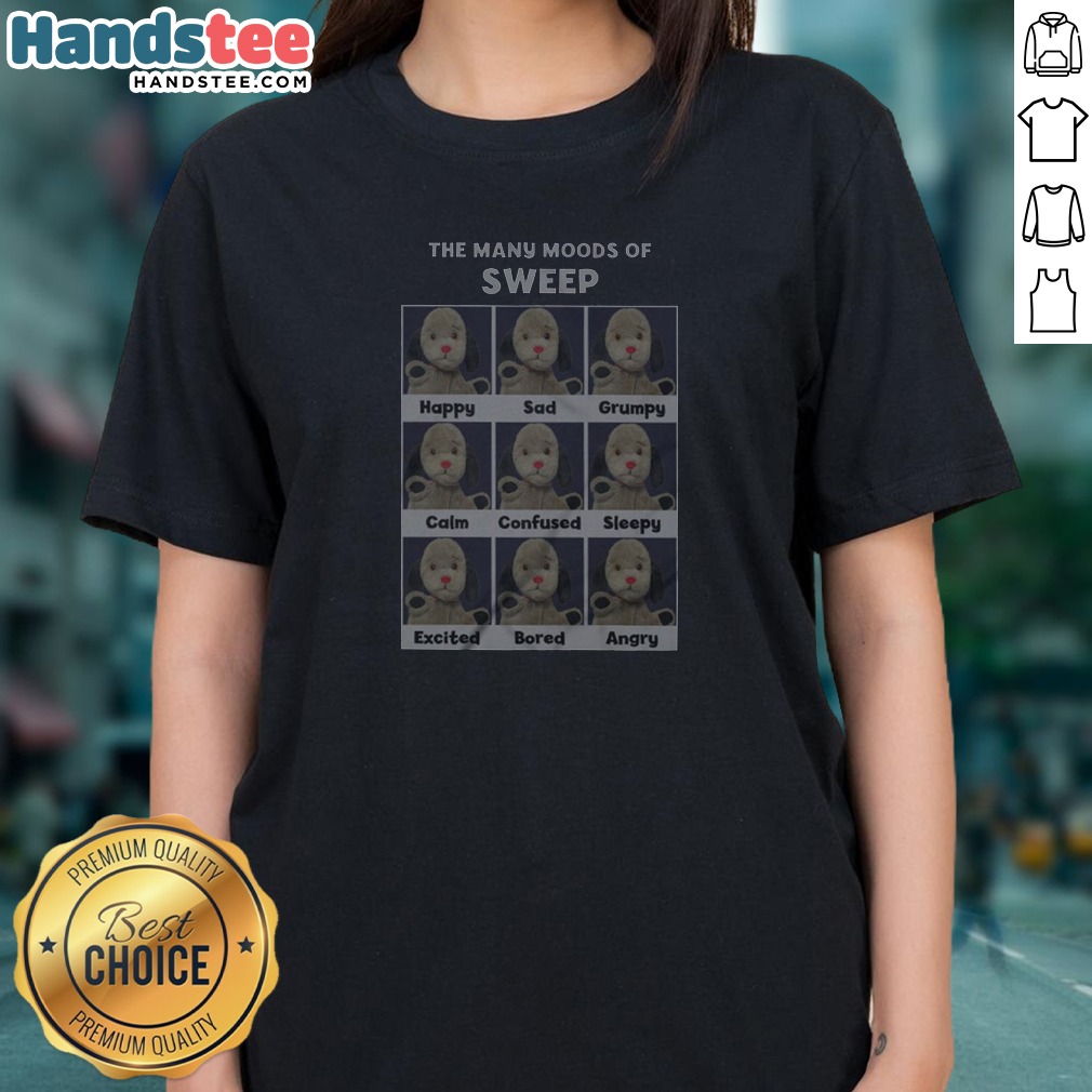 Top Sooty The Many Moods Of Ladies Shirt Top Sooty The Many Moods Of Ladies Shirt