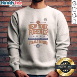 Top Tracy Morgan New York Knicks Basketball Finals Bound Sweatshirt featuring vibrant team colors and bold graphics