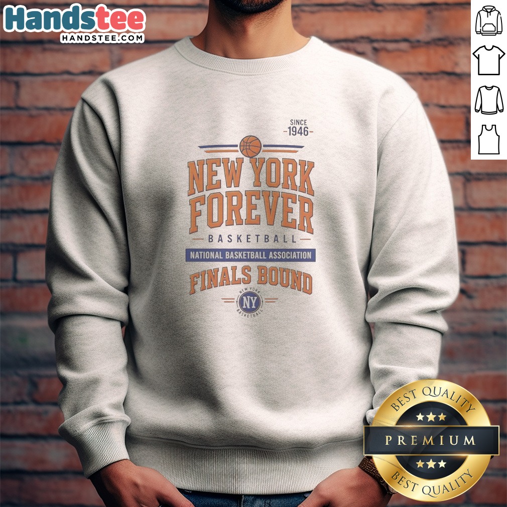 Top Tracy Morgan New York Knicks Basketball Finals Bound Sweatshirt featuring vibrant team colors and bold graphics