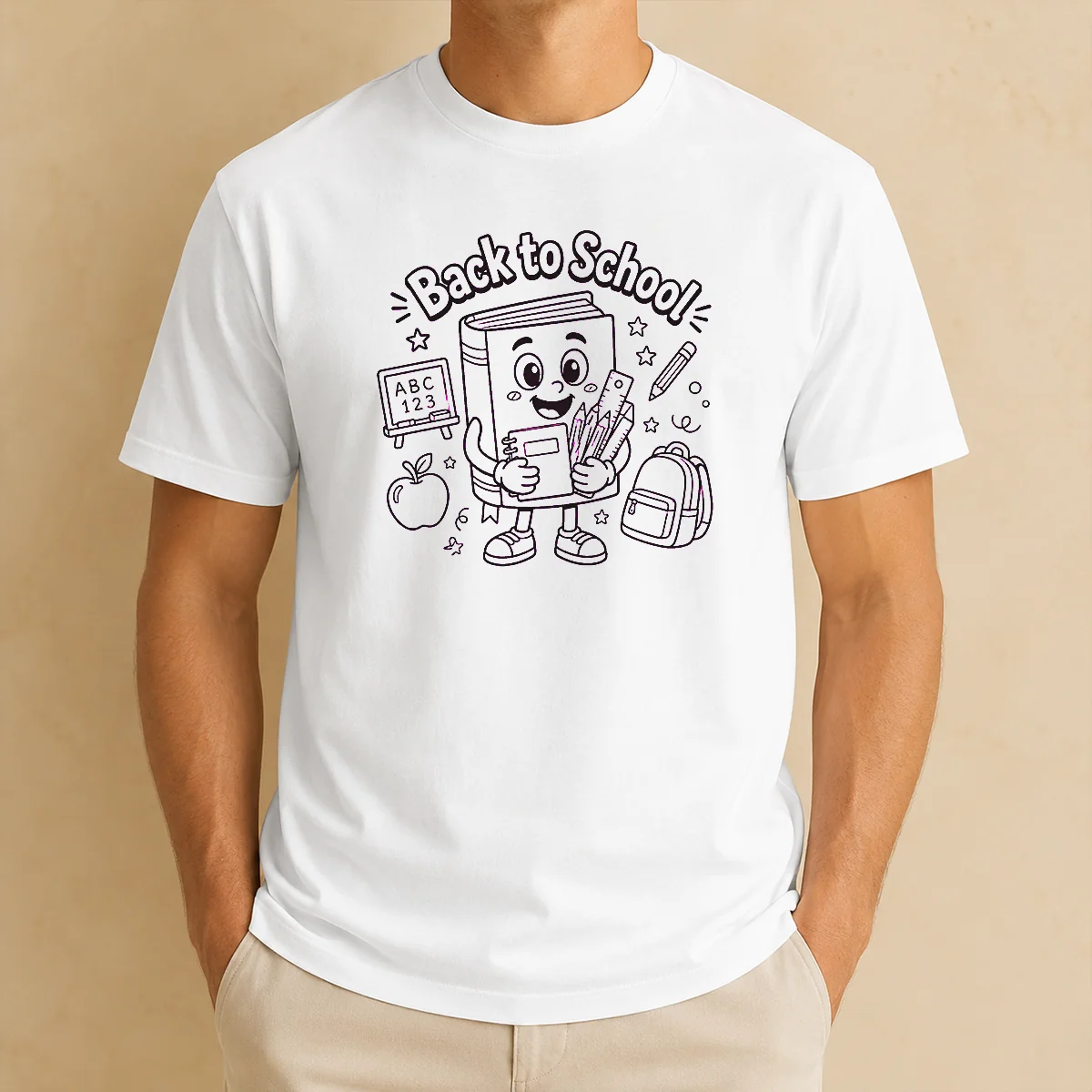 Awesome Back To School Fun Character Shirt Awesome Back To School Fun Character Shirt