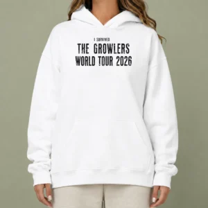 Awesome Funny I Survived The Growlers World Tour 2026 Hoodie
