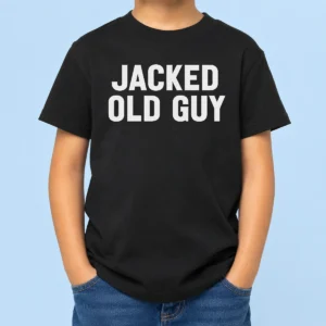 Awesome Jacked Old Guy Kids T-Shirt