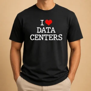 Funny Pretty I Love Data Centers IT Professional Server Room