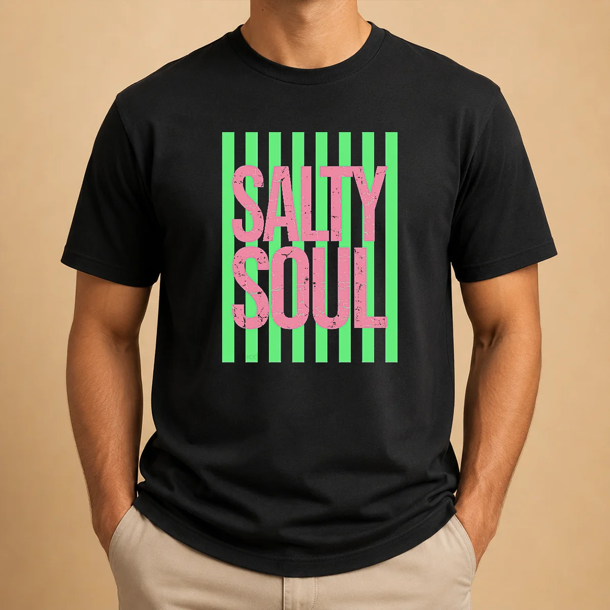Funny Salty Soul Retro Stripes Sunshine Shirt Funny Salty Soul Retro Stripes Sunshine Shirt