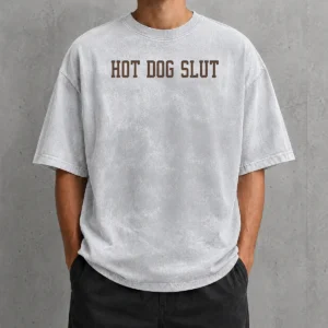 Funny Top Dog Slut Washed T-Shirt