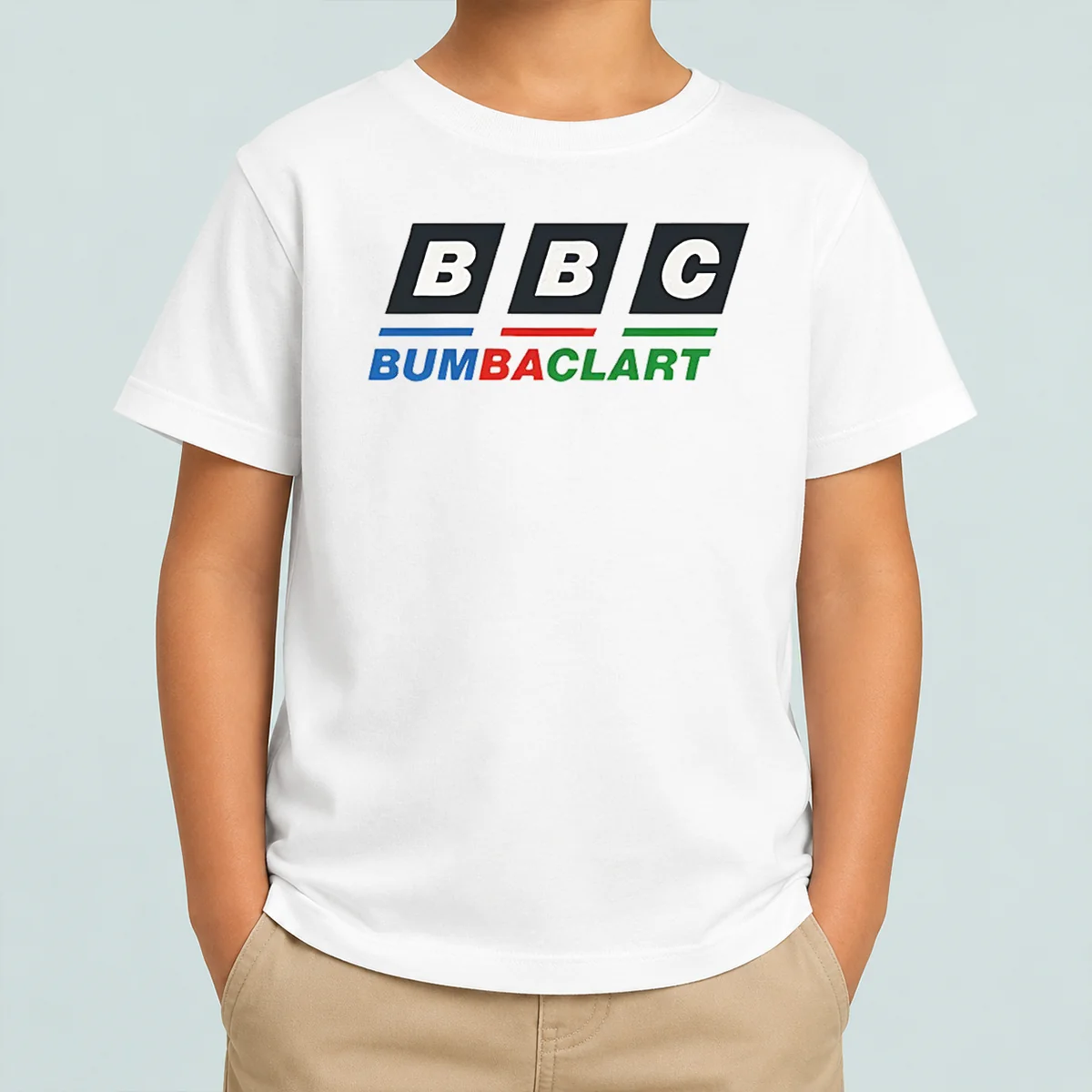 Good BBC Bumbaclart Kids T Shirt in bright colors, perfect fit for children